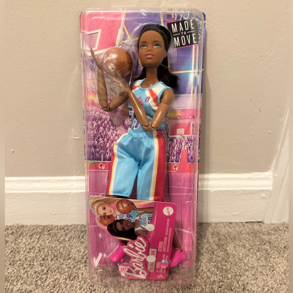 Barbie Made to Move Basketball Player Doll & Accessories